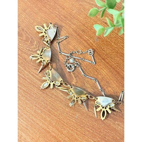 Jcrew Bee Style Rhinestones Statement Necklace - Picture 6 of 8